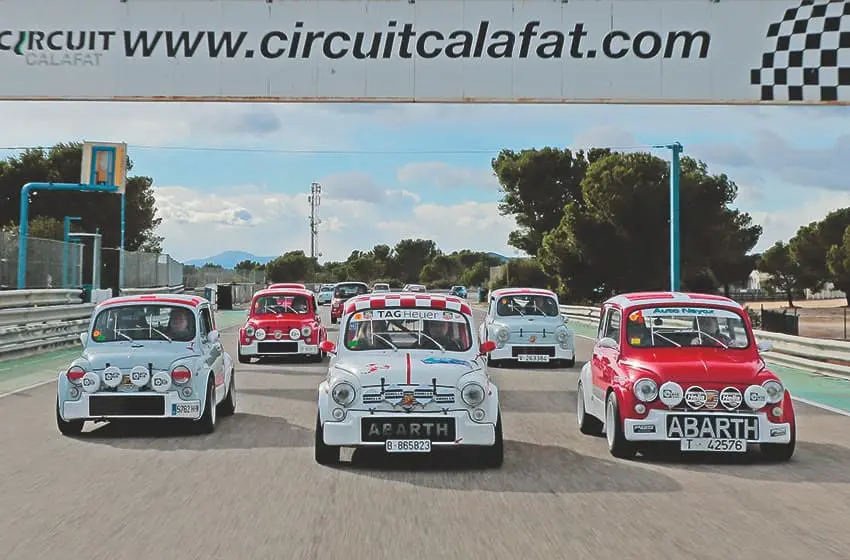 Concentración Abarths 1 ACC Abarth Corsa Calafat